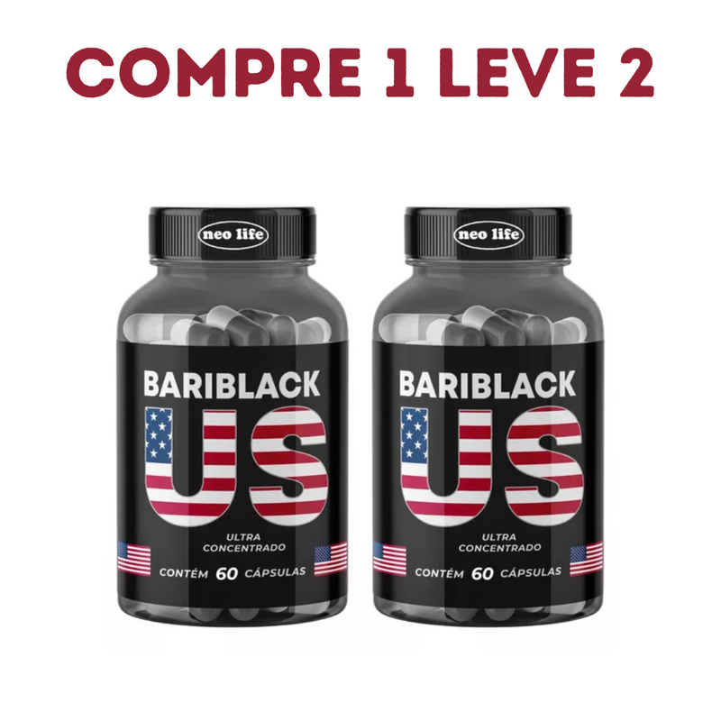 Bariblack US 60 Cápsulas - Compre 1 Leve 2 + Frete Grátis