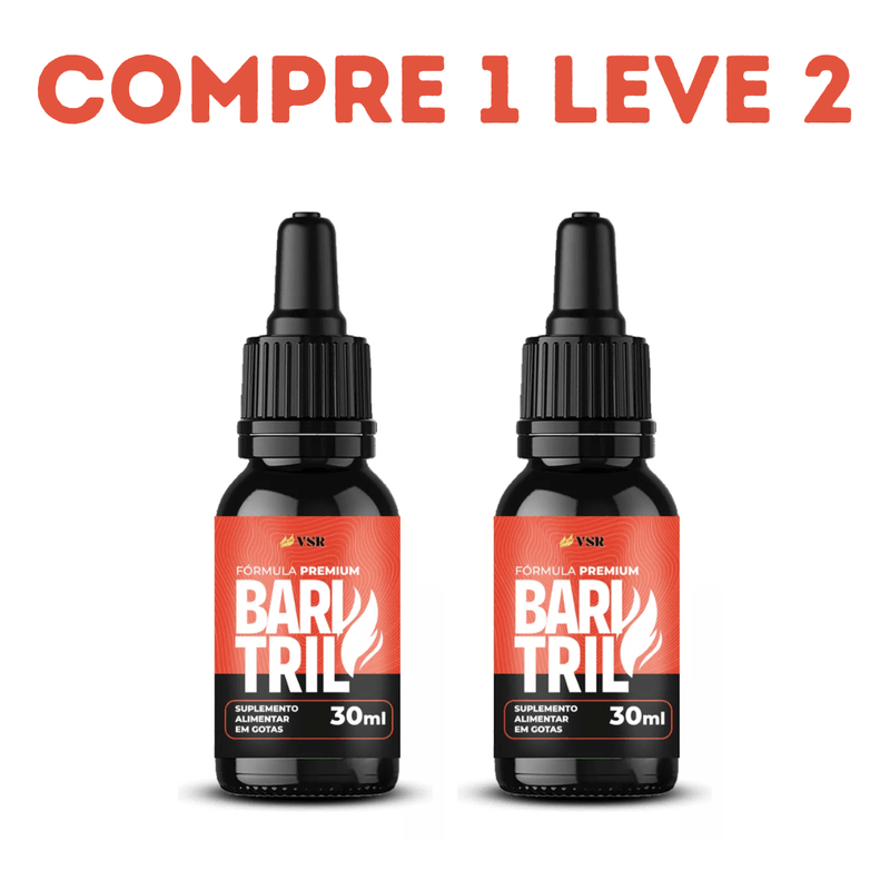 Baritril 30ml - Seu emagrecedor natural - Compre 1 Leve 2 + Frete Grátis