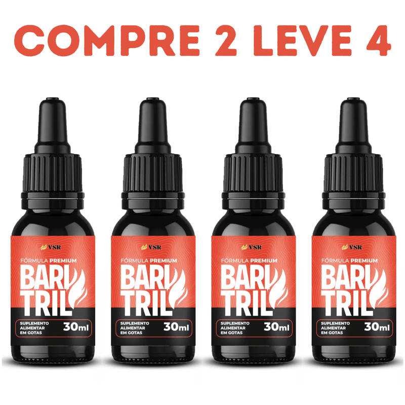 Baritril 30ml - Seu emagrecedor natural - Compre 1 Leve 2 + Frete Grátis