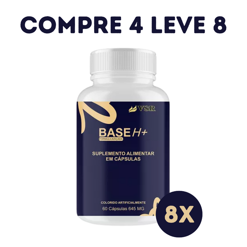 Base H+ 60 Cápsulas - Compre 1 Leve 2 + Frete Grátis